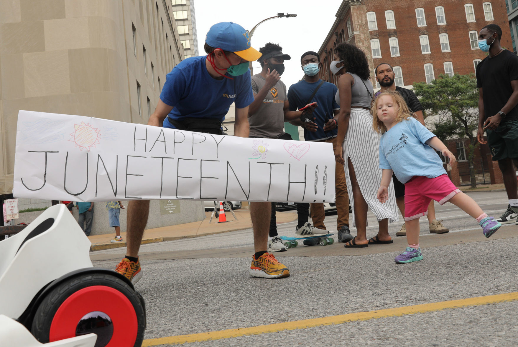 Juneteenth rally in downtown St. Louis